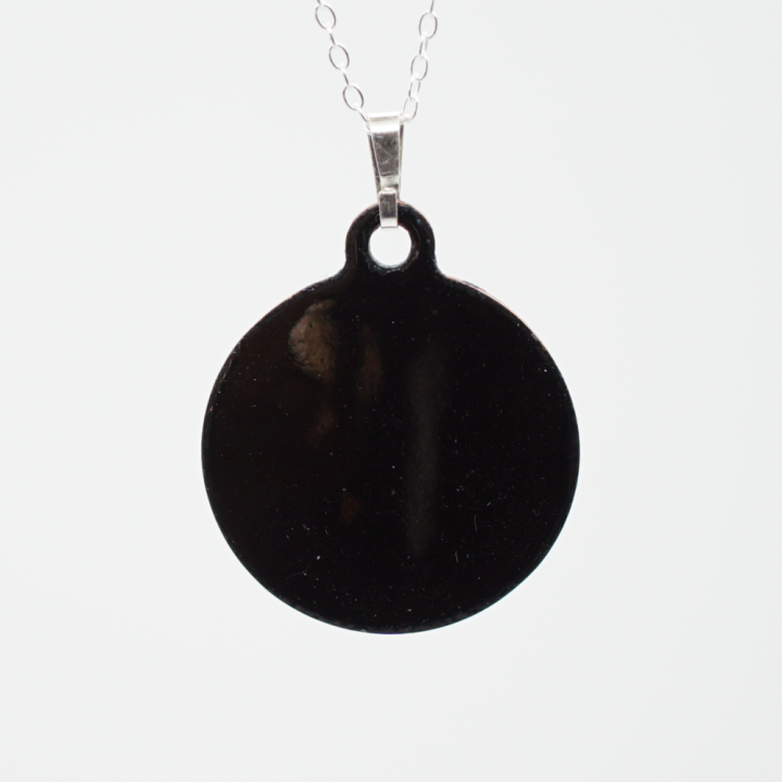 Pendentif émaux Esprit Saint Colombe - Émaillé - Émail sur cuivre - Émail Grand Feu - Fait main - Bijou art