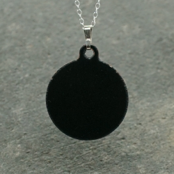 Pendentif émail Agneau de Dieu - Bijou chrétien émaillé - Émail sur cuivre - Émaux Grand Feu - Fait main - Bijou artisanal franç