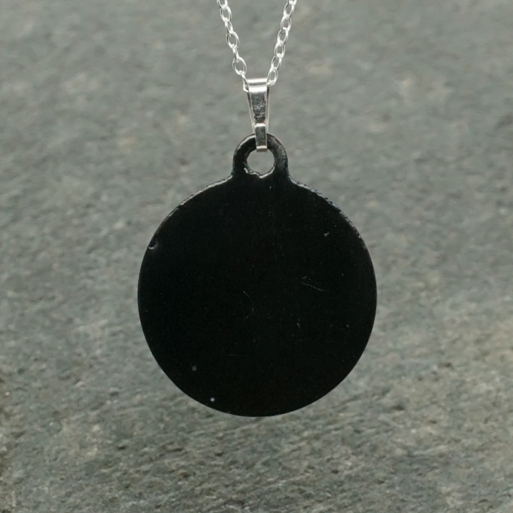 Pendentif émaux Colombe de la Paix - Émaillé - Émail sur cuivre - Émail Grand Feu - Fait main - Bijou art